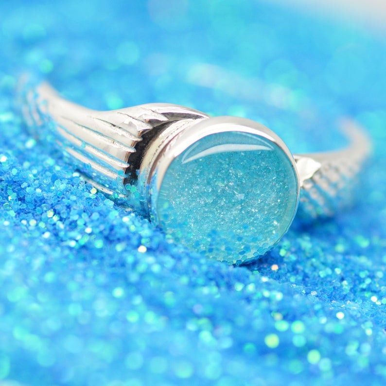 Womens Constellation Ring Gemstone Inlaid Alloy Ring Electroplated Finish Starry Ring Fashion Jewelry Gift For