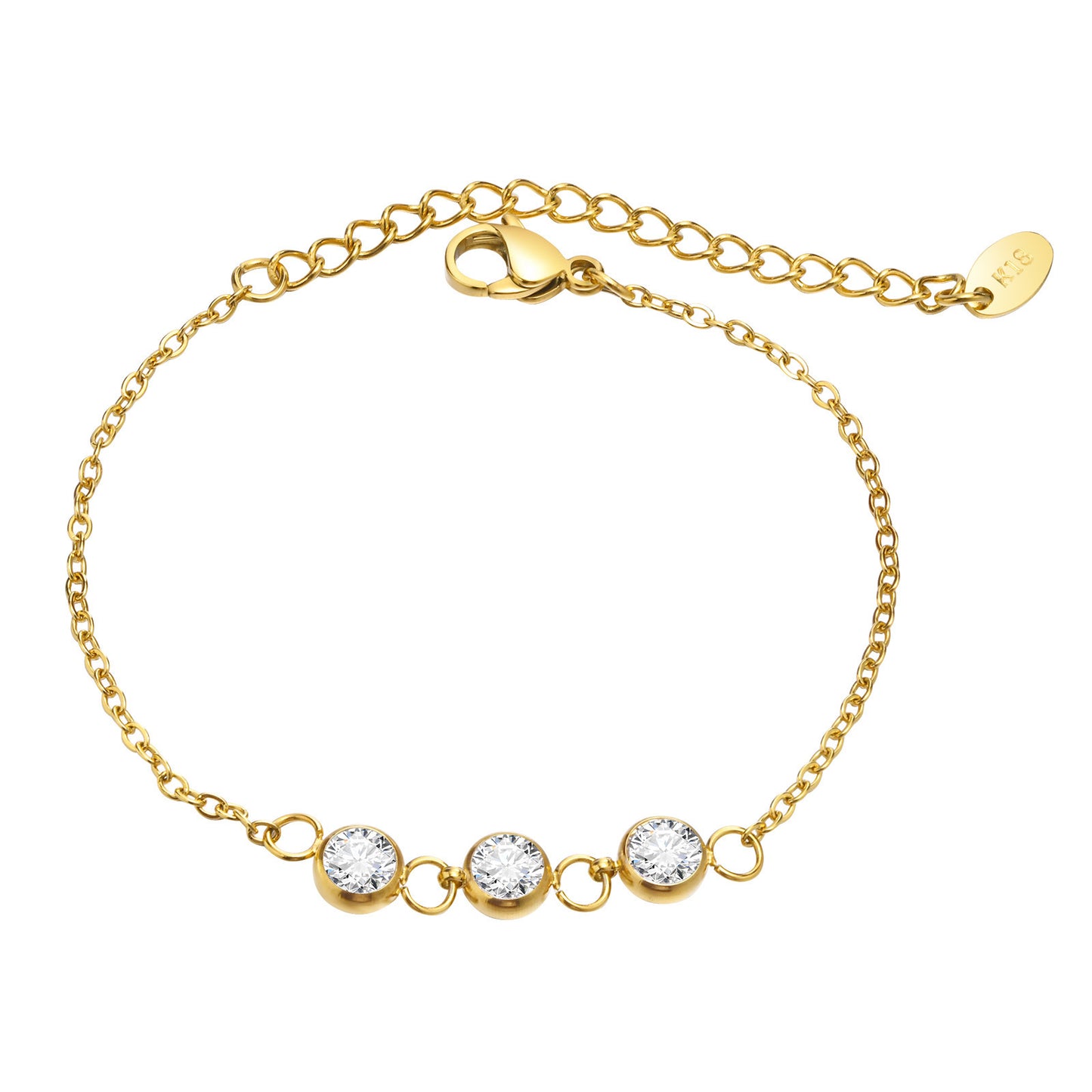 Titanium Steel Bracelet Electroplated Jewelry Elegant Minimalist Design for Everyday Wear with Timeless Shines