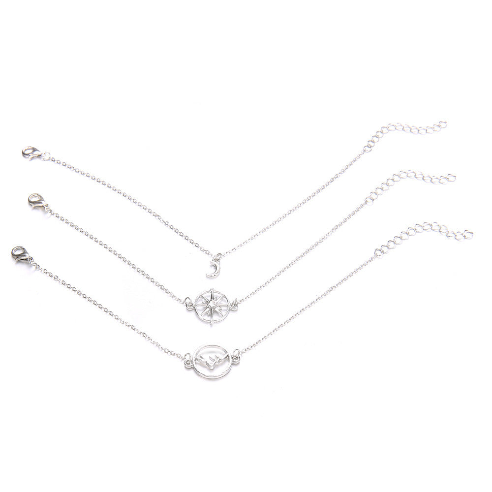 Womens Snake Bracelet Double Animal Zodiac Design Alloy Diamond Bohemian Fashion Jewelry Summer Bracelet Snake