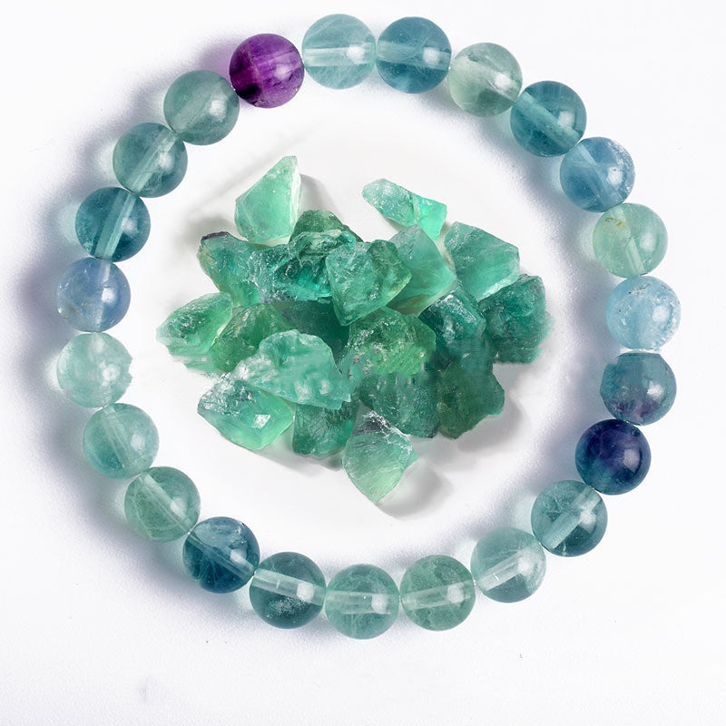 Unisex Bead Bracelet Natural Stone Hand Polished Vintage Geometric Spherical Design for Women and Men Elegance