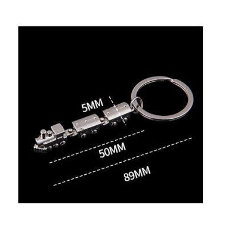 Train Keychain Zinc Alloy Train Shape Keyring Gift For Train Enthusiasts Stylish Fashion Present Timeless Gift