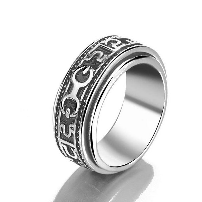 Silver Plated U Form Couple Ring For Men And Women Trendy Hip Hop Style Jewelry Unisex Gift For Everyday Wear