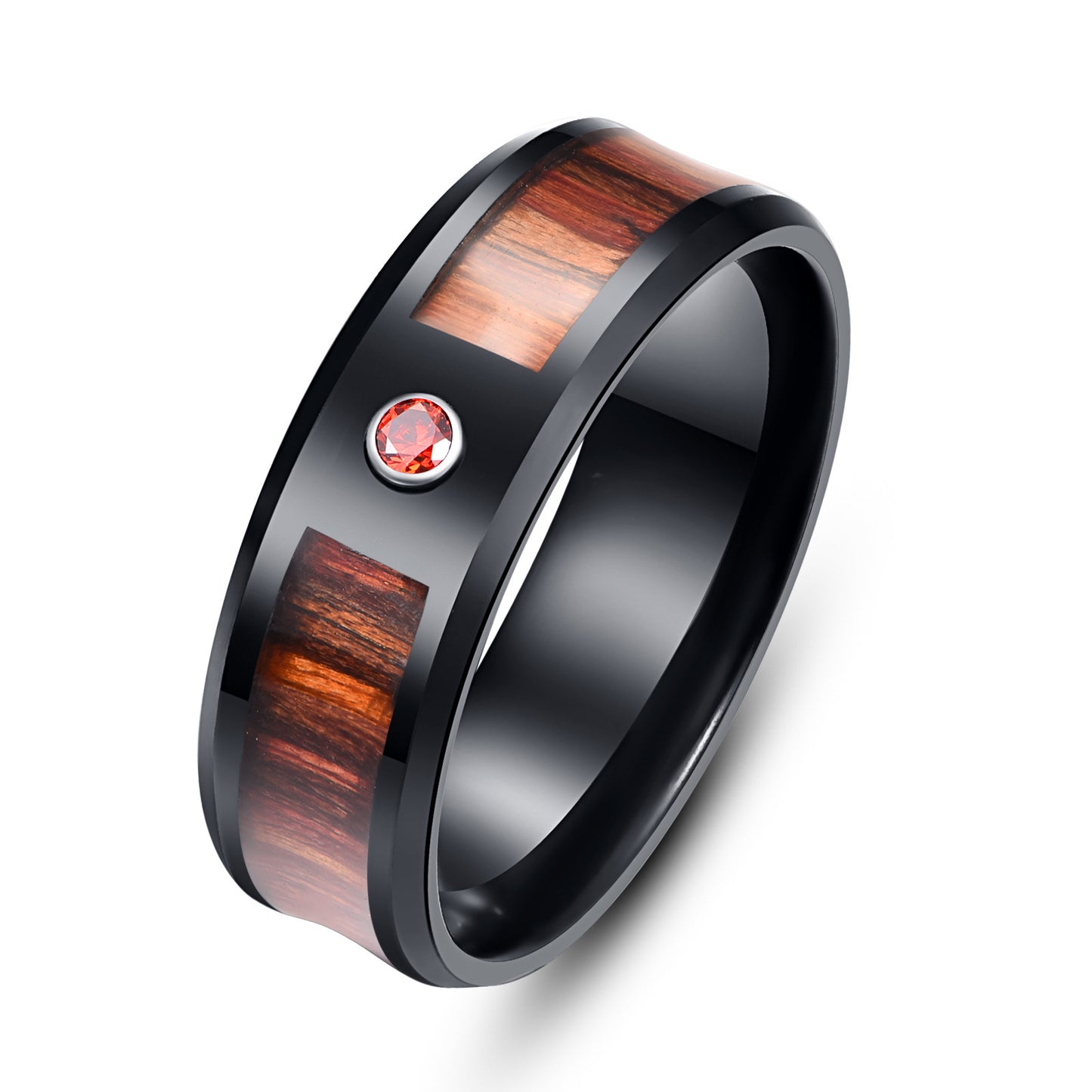 Mens Stainless Steel Ring Simple Fashion Electroplated Durable Everyday Wear Modern Jewelry Accessory Everyday