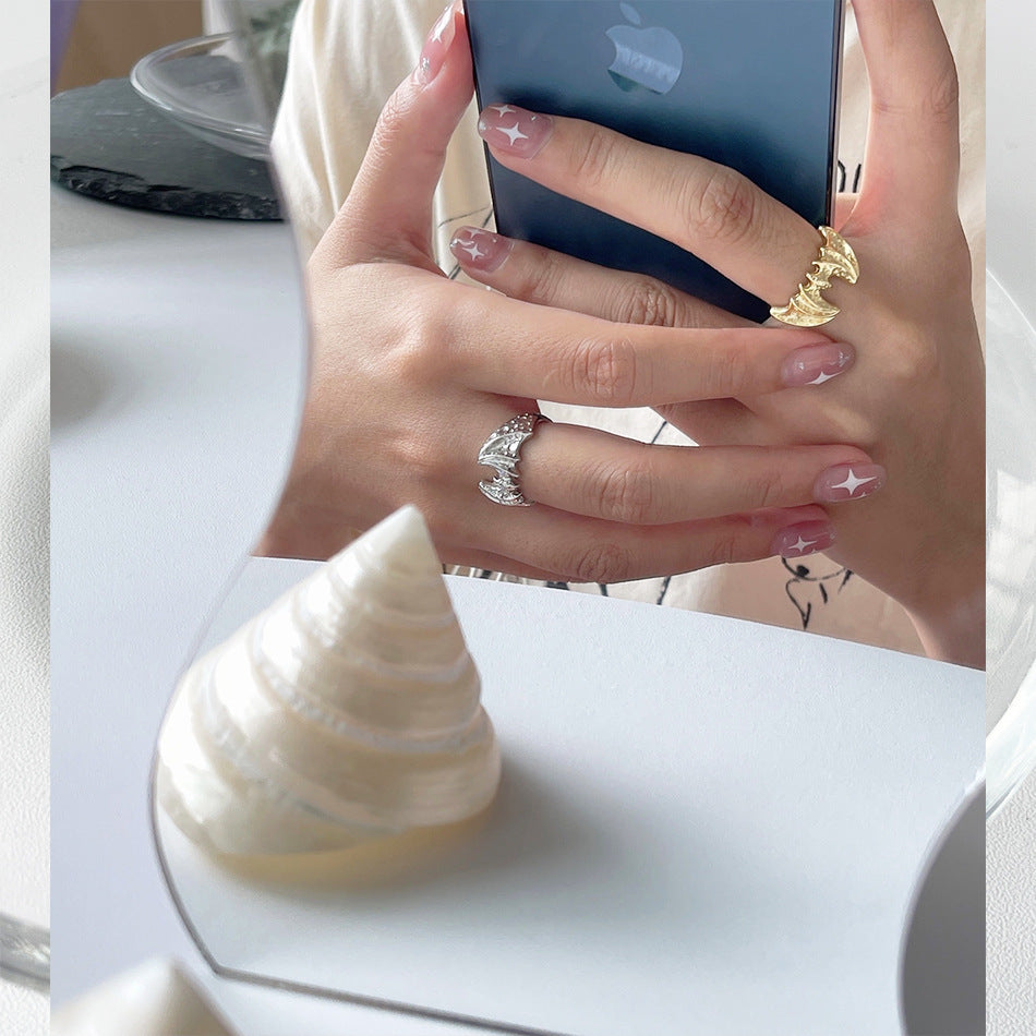 Women's Stackable Ring Gold Plated Copper Geometric Ring European Fashion Jewelry And American Fashion Jewelry Elegant Jewelry