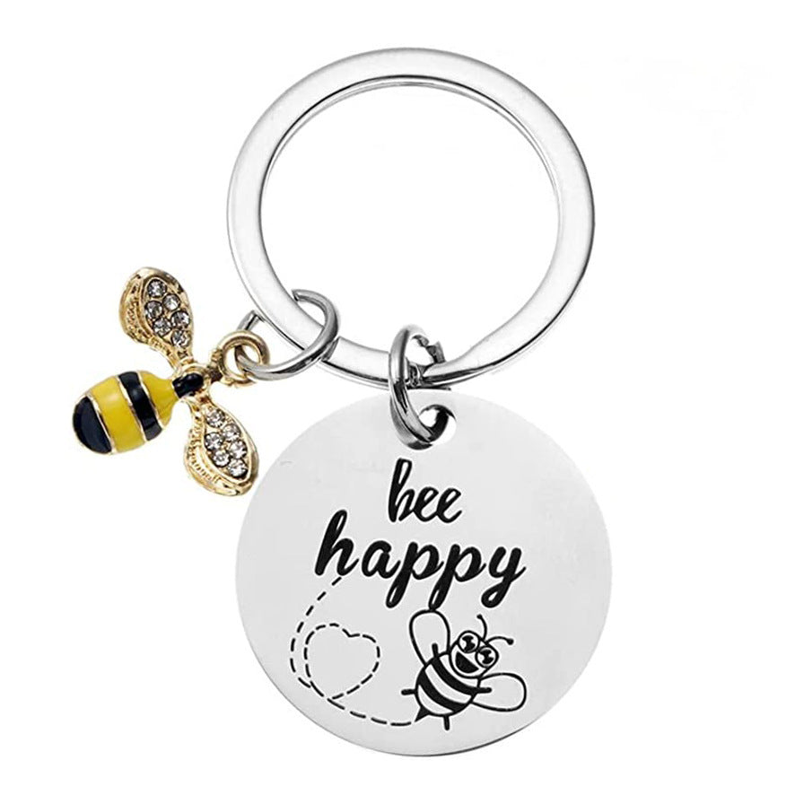 Sister Keychain Gift For Friends Stainless Steel Hooks Titanium Tag With Uplifting Lettering Anniversary Gift For Her