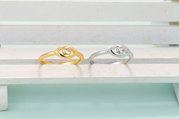 Copper Ring Geometric Electroplated Durable Fashion Jewelry For Women Everyday Wear Versatile Accessory Elegant Chic