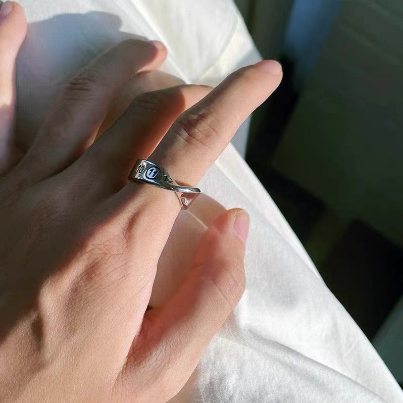 Mobius Ring for Men and Women Copper Electroplated Magellan Gloss Unisex Jewelry Hand Polished Finish Pure Look