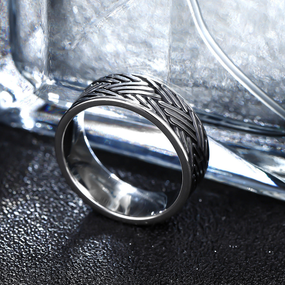 Women Fashion Ring Irregular Oil Drop Shape Alloy Geometric Statement Ring Unique Design Gift For Her Trendy Accessory