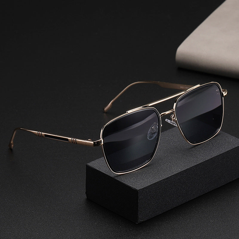 Unisex Box Sunglasses UV Protection PC Lens Plastic Alloy Frame For Driving Travel Cycling Party All Day Style