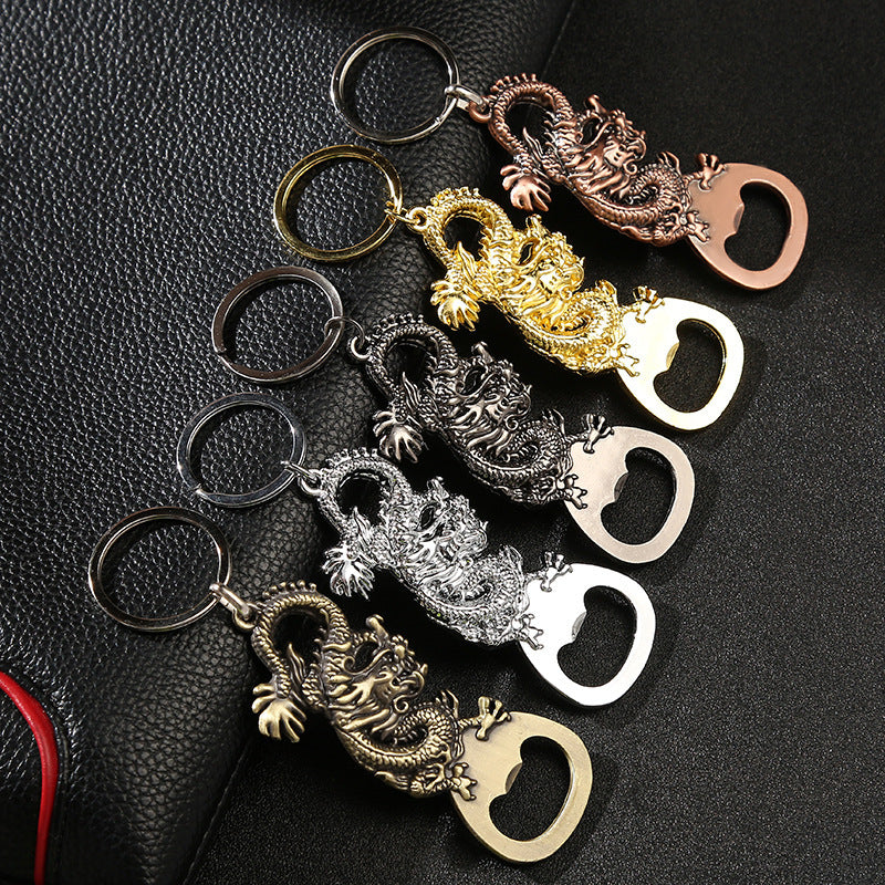 Dragon Keychain Bottle Opener Zinc Alloy Metal Unisex Gift