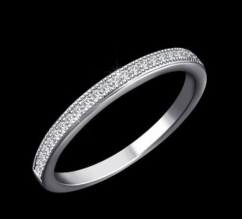 Womens Copper Crown Ring Set Two Piece National Design Electroplated Alloy With Artificial Gem Accents Packaged Gift