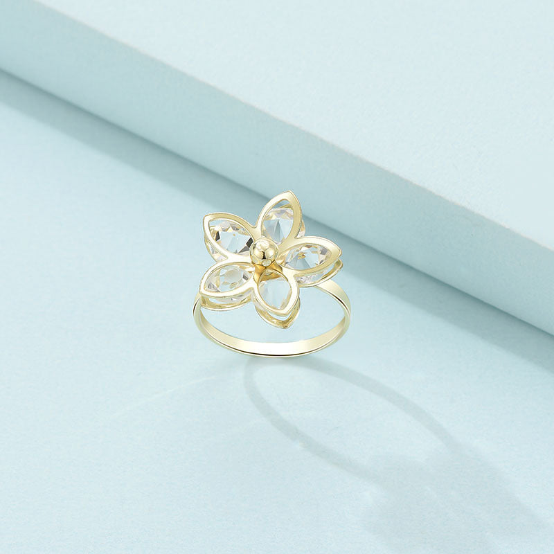 Womens Geometrics Copper Ring Fashion Accessory With Elegant Design And Beautiful Appearance For Everyday Wear