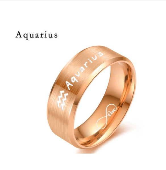 Couple Rings Stainless Steel Titanium Look For Men And Women European Design Anniversary Promise Ring Set For Couples