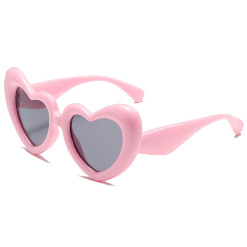Heart Sunglasses For Men And Women UV Blocking Glasses