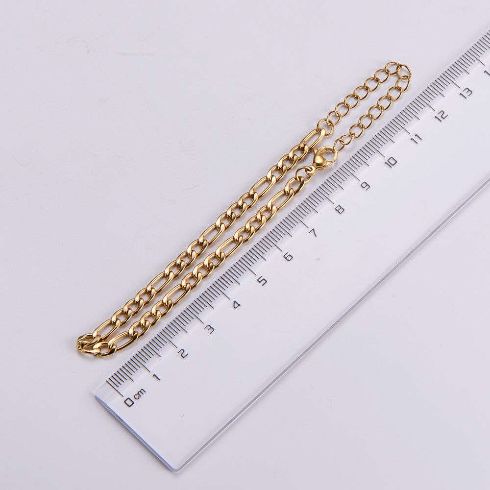Gold Geometric Bracelet Stainless Steel Jewelry For Women Gift For Her Everyday Accessory Modern Elegant Style