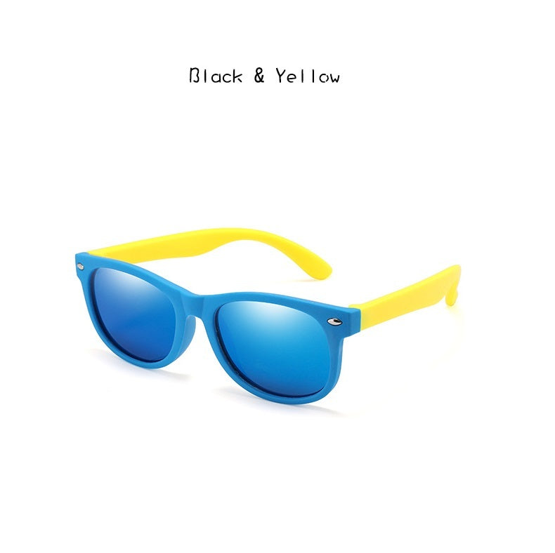 Kids Polarized Sunglasses Resin Lens Eye Protection For Outdoor Activities Fashion Frames Light Durable Secure
