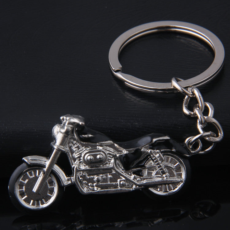 Motorcycle Keychain Metal 3D Model Zinc Alloy Key Ring Unisex Durable Gift For Enthusiasts Ideal Gift For Fans