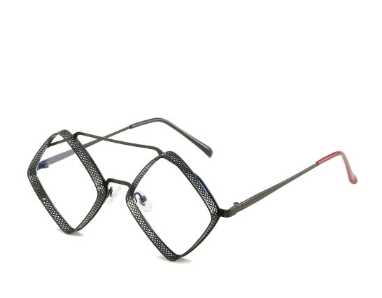 Metal Frame Sunglasses UV400 Eye Protection For Men Women