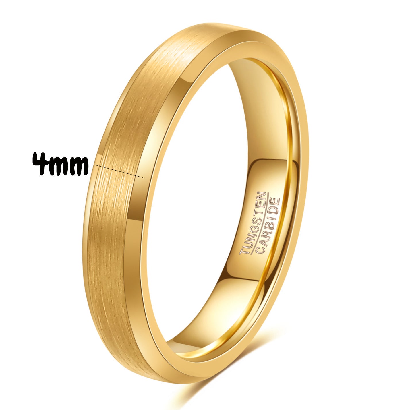 Unisex Stainless Steel Ring Band Electroplated Fashion Jewelry Round Geometry Ring For Men And Women Lovers XL