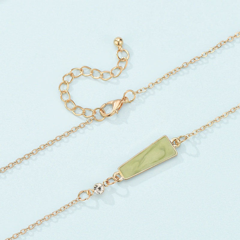 Womens Alloy Geometric Design Bracelet Golden Finish Jewelry For Everyday Fashion Accessories Great Gift Ideas