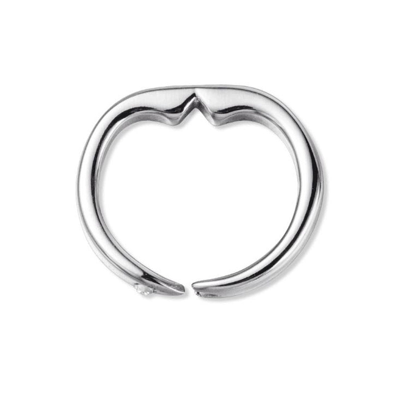 Unisex Acupressure Ring for Snoring Relief Copper Silver