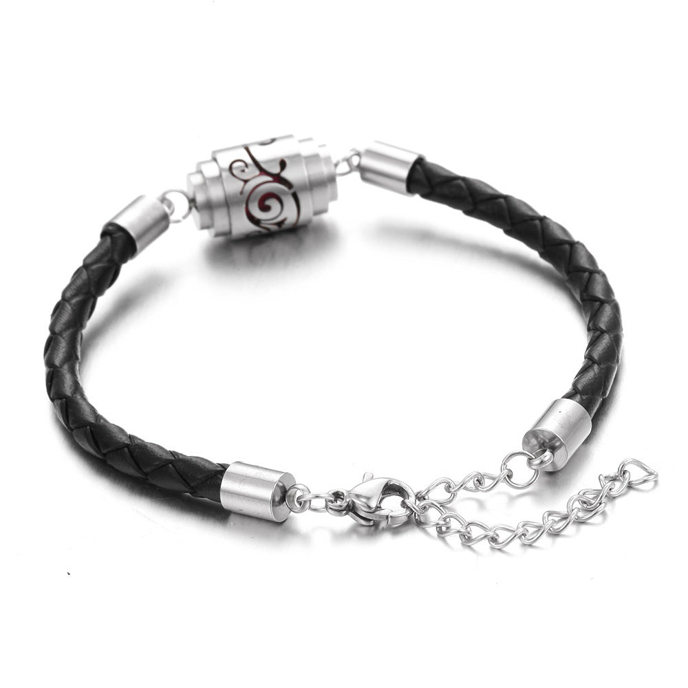 Unisex Stainless Steel Aromatherapy Bracelet Diffuser