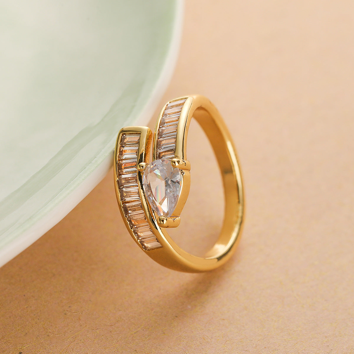 Copper Adjustable Ring For Women Fashion Jewelry Everyday Wear Durable Elegant Gift Versatile Accessory Trends