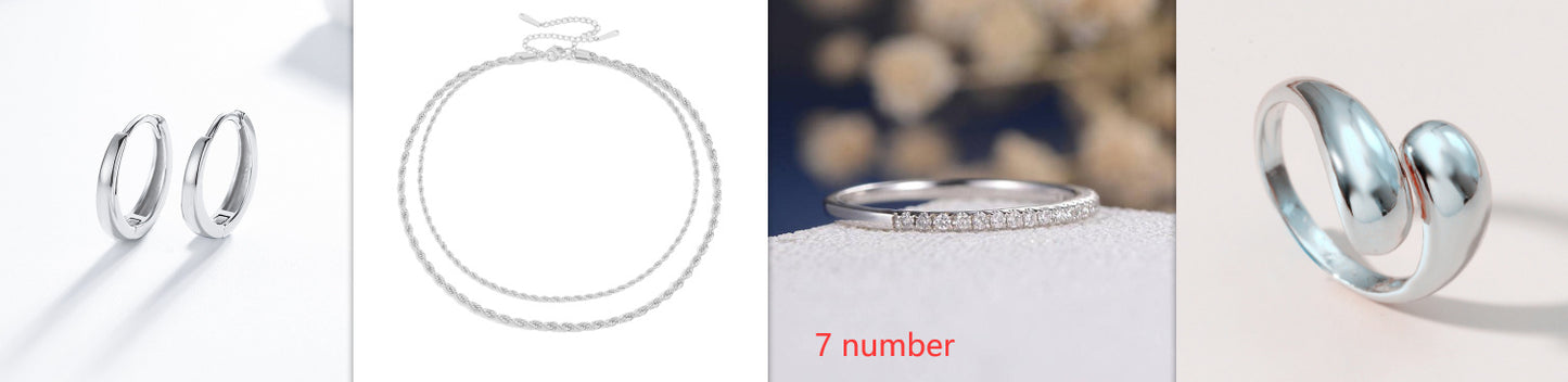 Geometric Half Ring Alloy Inlaid Zircon Wedding Band