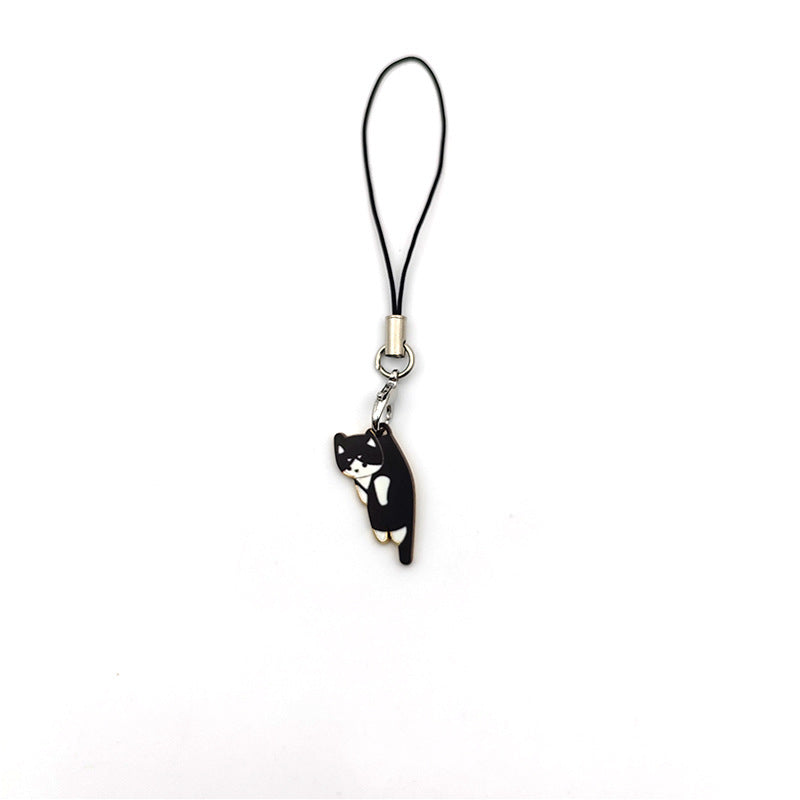 Cute Kitty Pendant Keychain Cat Design Charm For Phone Accessories And Cat Lovers Gift Ideal Gift For Cat Fans