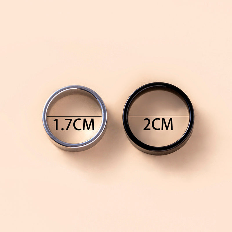 Couples Stainless Steel Cross Ring Set Religious Trendy Promise Engagement Gift For Men And Women Lovers Today