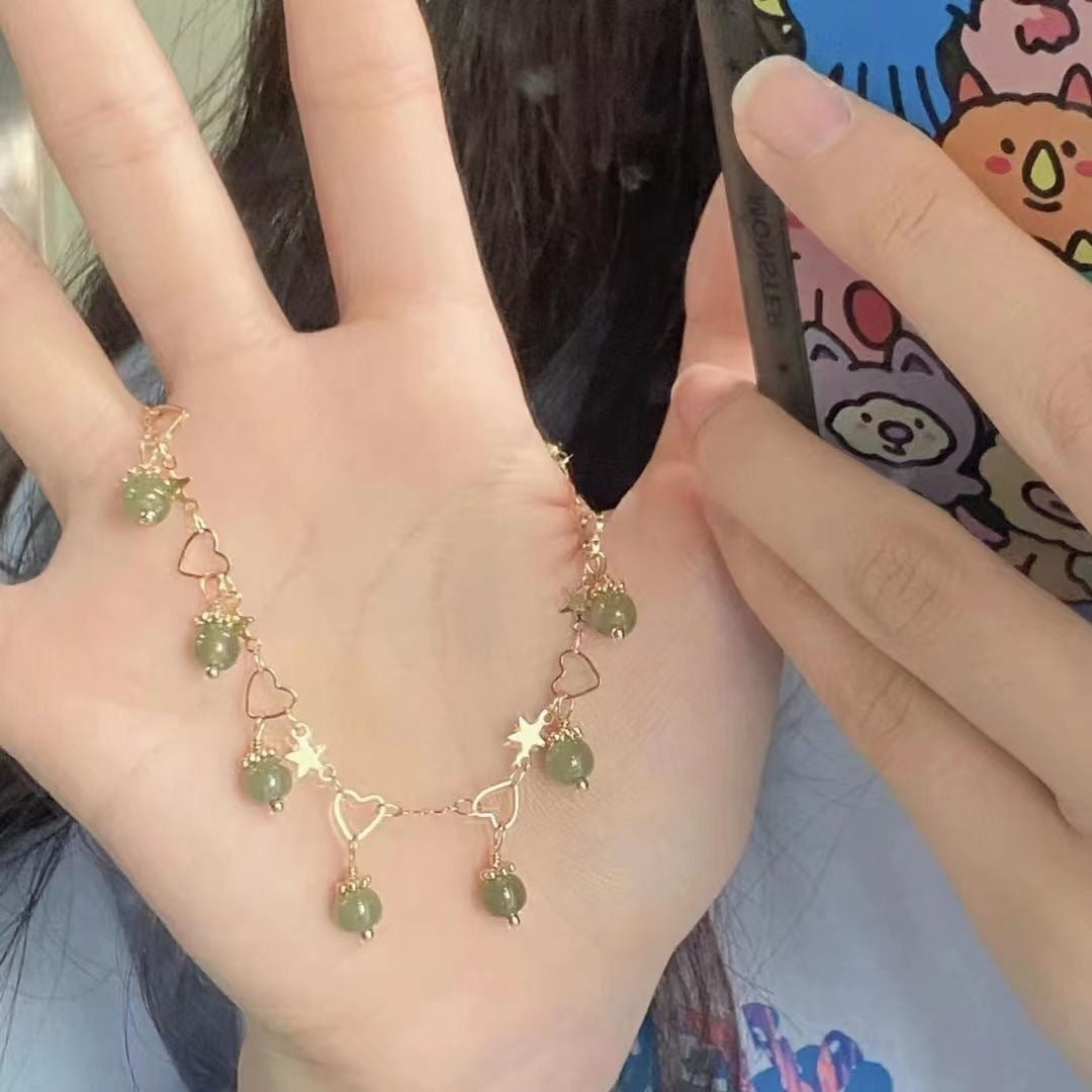 Geometric Star Bracelet for Women Minimalist Alloy Electroplated Temperament Jewelry Everyday Accessory Sparkle