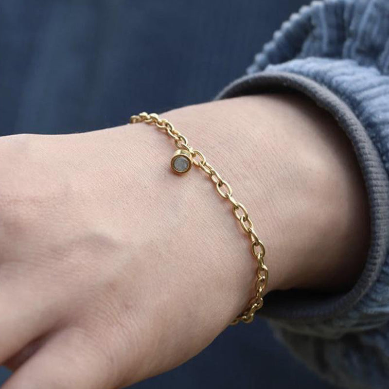 Womens Bracelet Pair Elegant Electroplated Alloy Jewelry Simple Design High Quality Beautiful Appearance For Women