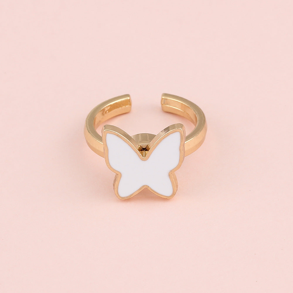 Alloy Rotating Ring Fidget Spinner Adjustable Opening For Focus And Stress Anxiety Relieving High Speed Stress