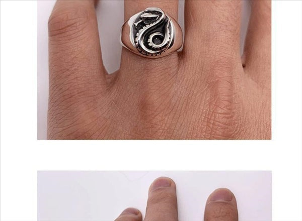 Oval Retro Smooth Film Ring Copper Plated Unisex Vintage Style Color Electroplated Finish Shine Size 6 7 8 9 10