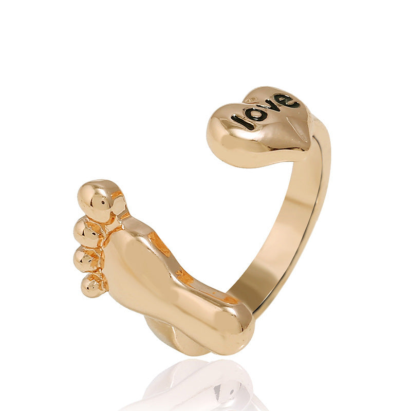 Geometric Alloy Ring With Inlaid Artificial Gem And Semi Precious Stone Fashion Jewelry For Women For Fresh Look