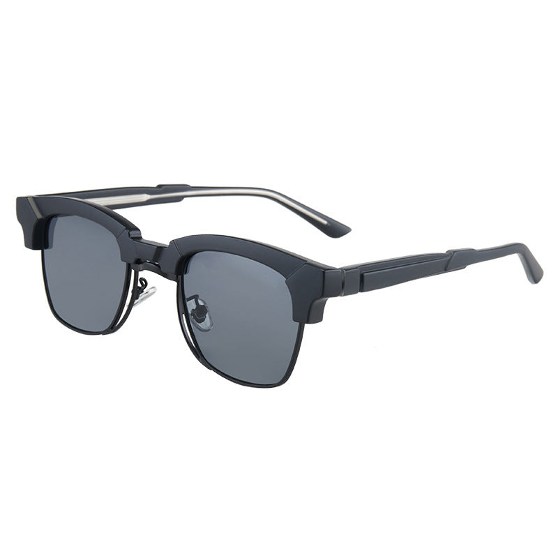 Mens Lightweight Metal Frame Sunglasses With AC Lenses Category 3 Sun Protection For Outdoor Activities And Daily Wear
