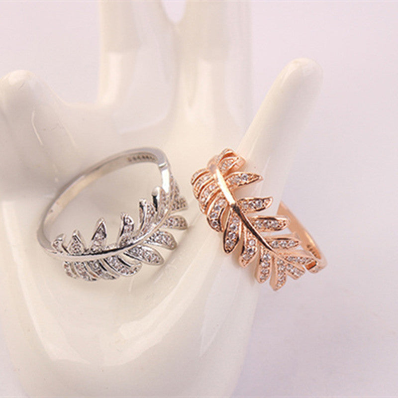 Womens Minimalist Vintage Knuckle Ring Geometric Zirconia Copper Gold Plated Rose Gold Everyday Chic Accessory