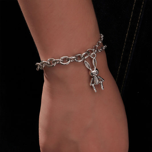 Women Bracelet Set Fashion Metal Bracelets Irregular Design Electroplated Iron Jewelry For Women Stylish Everyday Wear