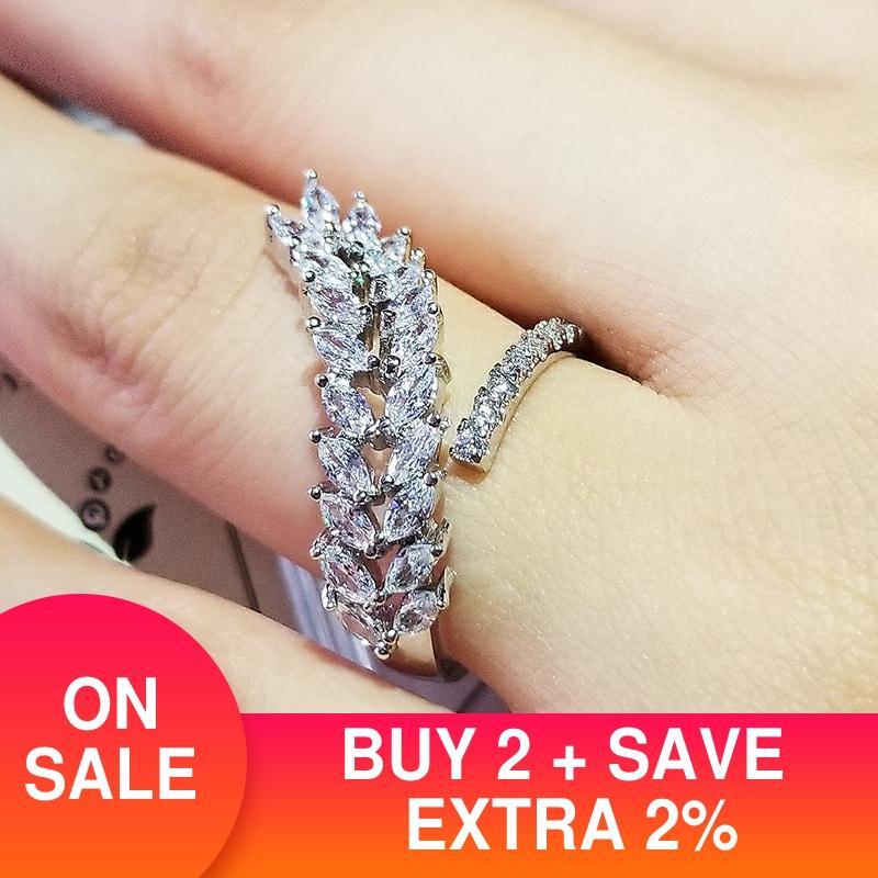 Womens Zircon Inlaid Geometric Copper Gold Plated Ring For Ladies Elegant Everyday Jewelry Accessory Spark Joy