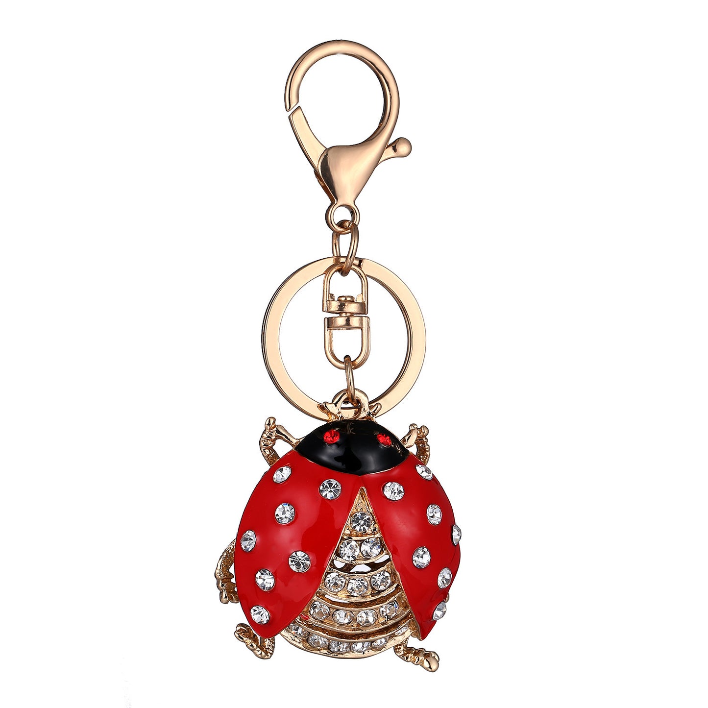 Alloy Keychain Seven Star Design 11cm For Keys And Bags