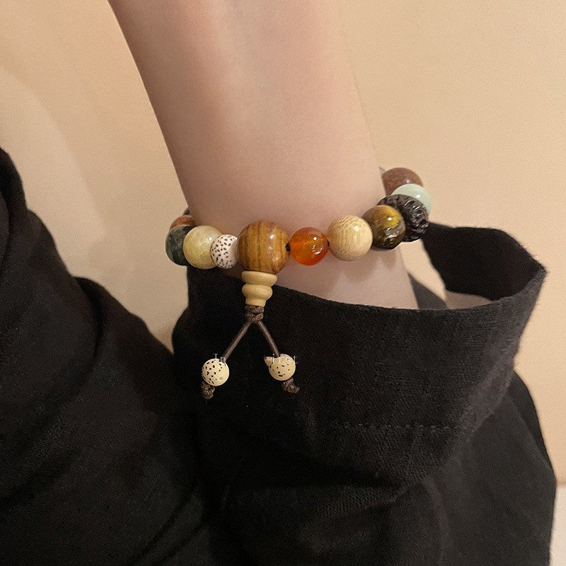 Unisex Pearl Bracelet Electroplated Alloy Bangle With Round Beads Design Fashion Jewelry Elegant Accessory for