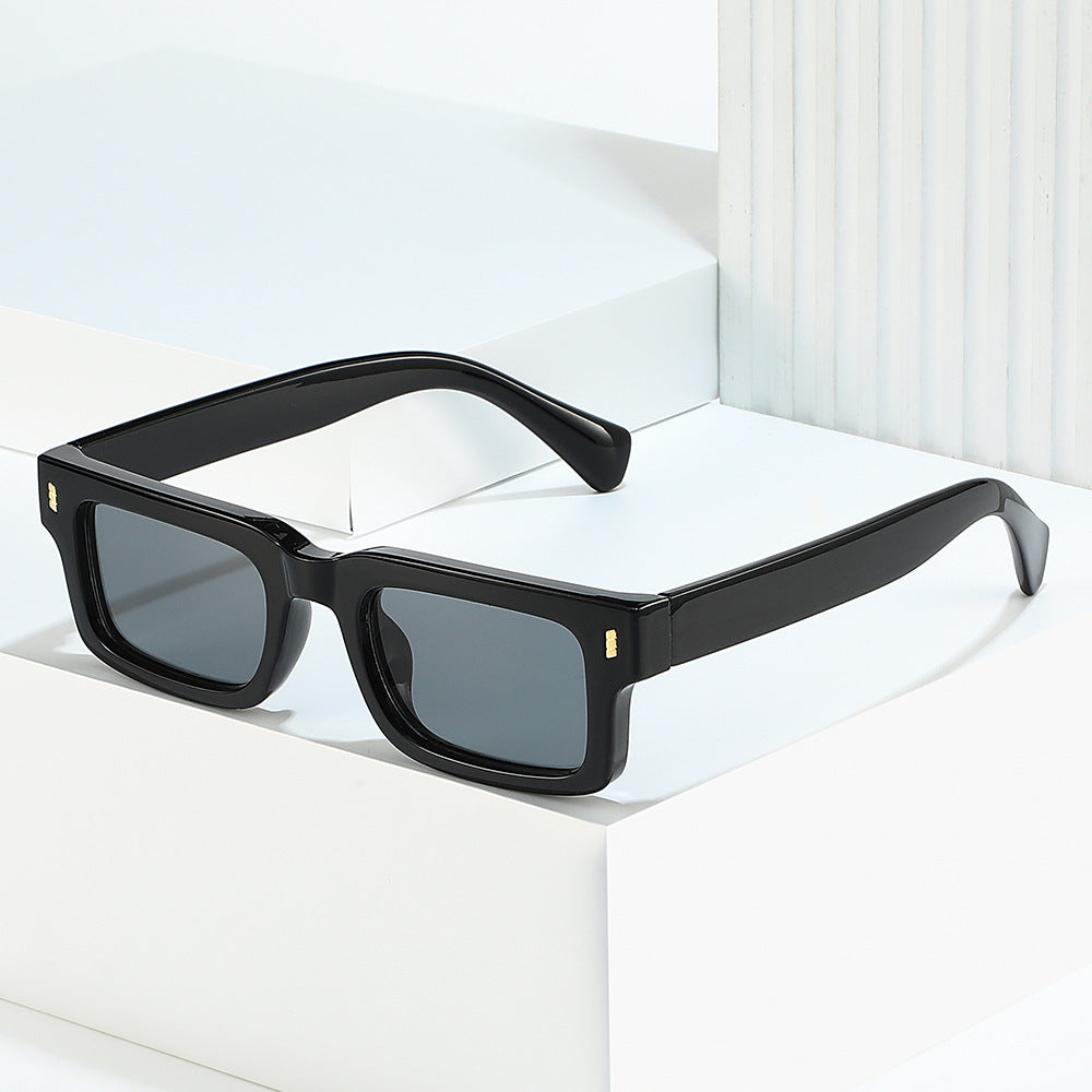 Square Sunglasses For Women And Men Retro Driving Sun Protection Fashion Eyewear Simple Versatile For Any Occasion