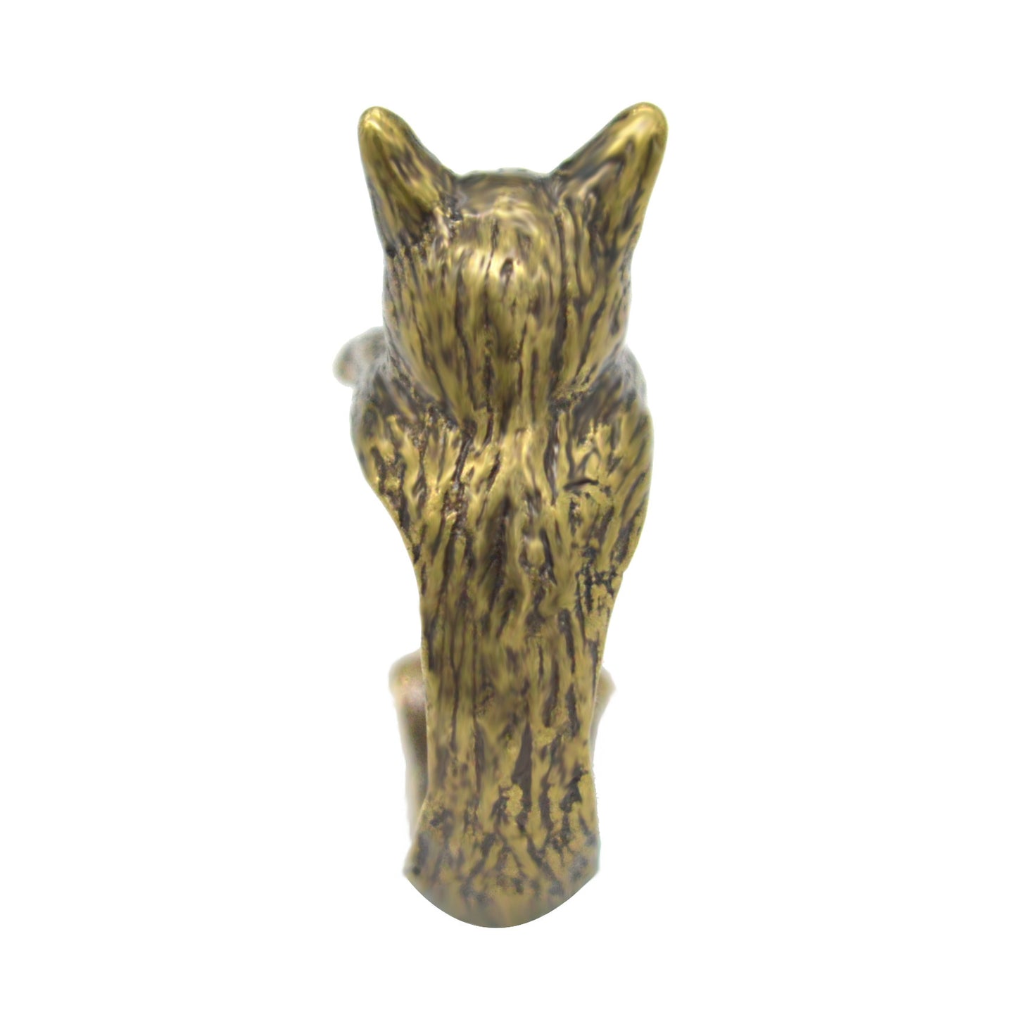 Cartoon Cat Ring With Long Tail Animal Design Alloy Jewelry Bronze Silver Black Gift For Her Cute Cat Lover Gift Idea