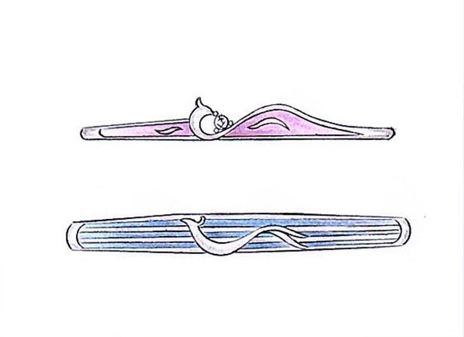 S925 Silver Couple Rings Animal Pattern Matching Rings For Men And Women Anniversary Gift Jewelry Elegant Look