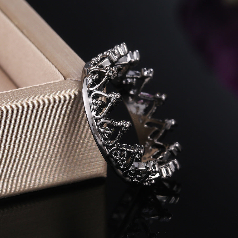 Unisex Geometric Alloy Ring Electroplated Finish Individually Packed Souvenir Gifts for Women and Men Everyday