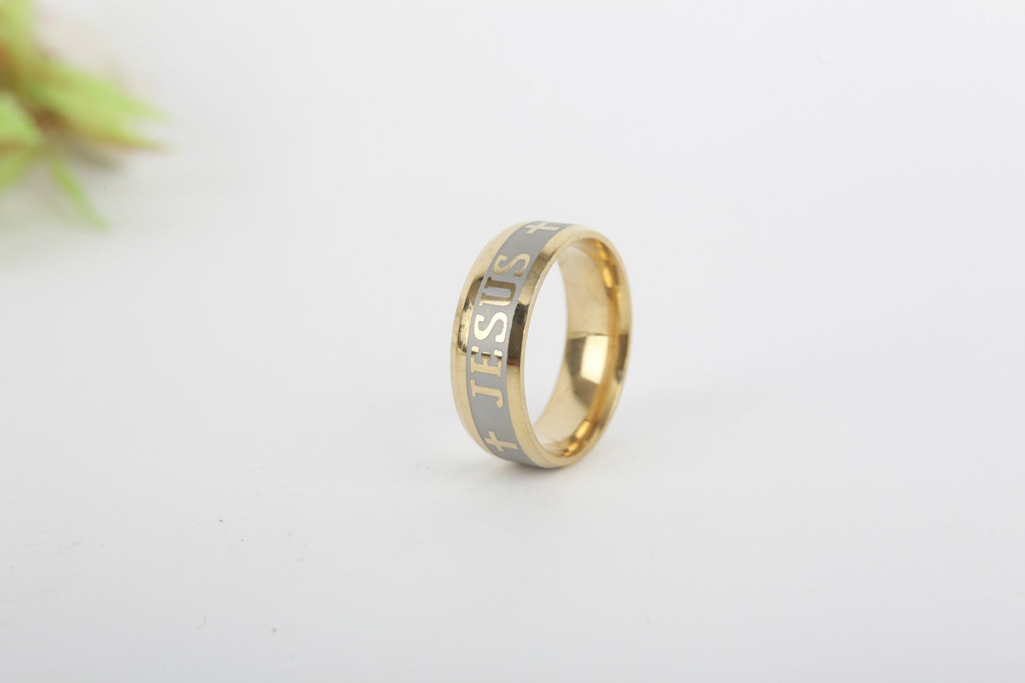 Stainless Steel Ring Rose Gold Color And Gold Color 8mm Width Size 6 To 13 Individually Packaged Band Ring Soon