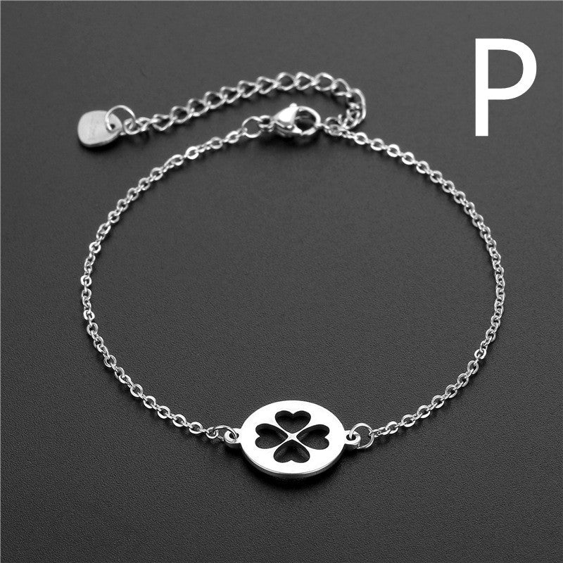 Geometric Stainless Steel Bracelet Bangle for Men and Women Hip Hop Silver Jewelry Trendy Urban Accessory Gift
