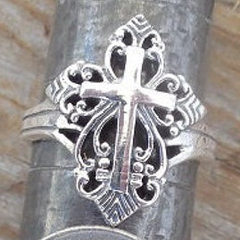 Couple Rings For Men And Women Geometric Punk Alloy Ring Set Size 6 7 8 9 10 Unisex Perfect Gift For Couple ID