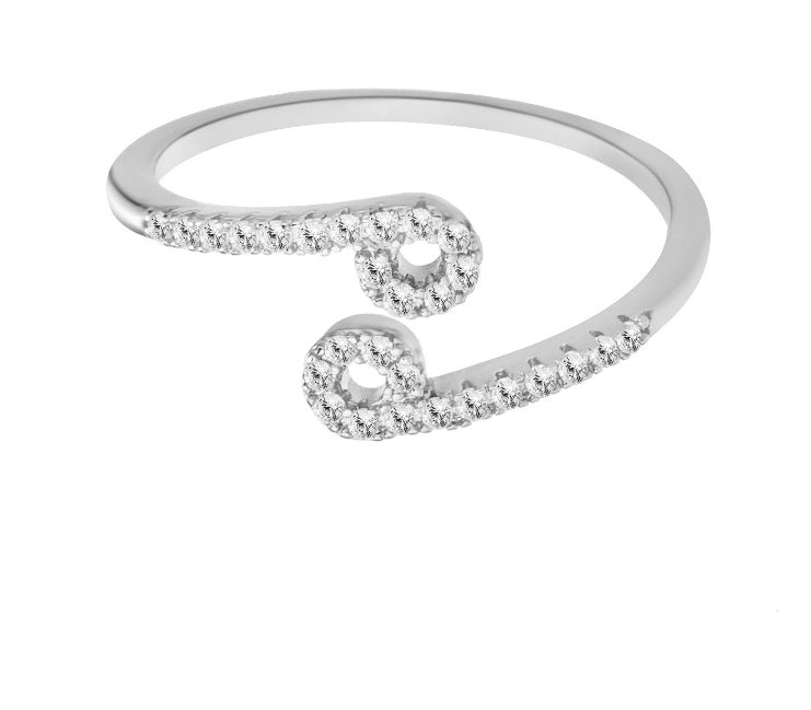 Gold Zodiac Sign Ring Electroplated Alloy Constellation Jewelry For Women And Girls Perfect Everyday Wear Shine