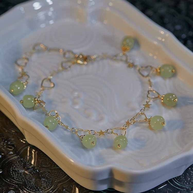 Geometric Star Bracelet for Women Minimalist Alloy Electroplated Temperament Jewelry Everyday Accessory Sparkle